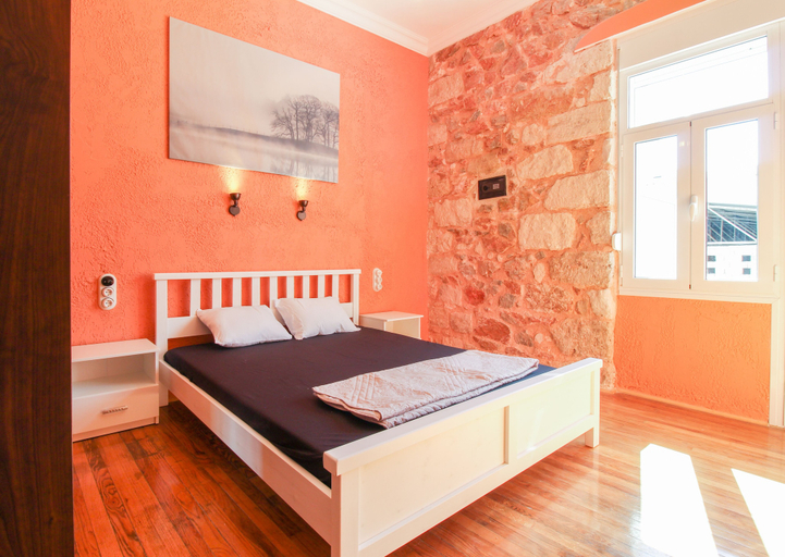 Bedroom 4, Modern Apartment With Roof Terrace in Athens, Attica