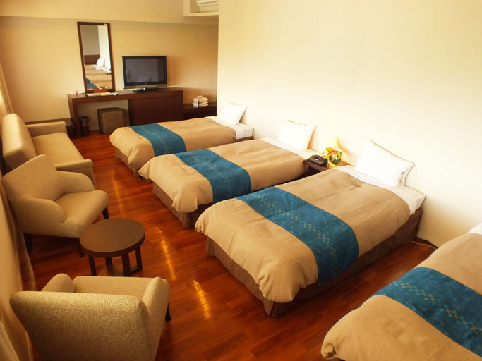 Bedroom 4, Hotel Hamahigashima Resort, Uruma