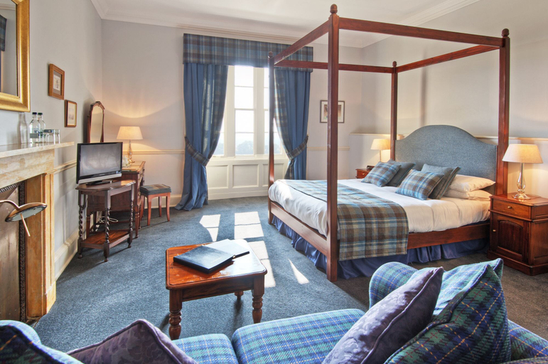 Bedroom 2, Chirnside Hall Hotel, Scottish Borders