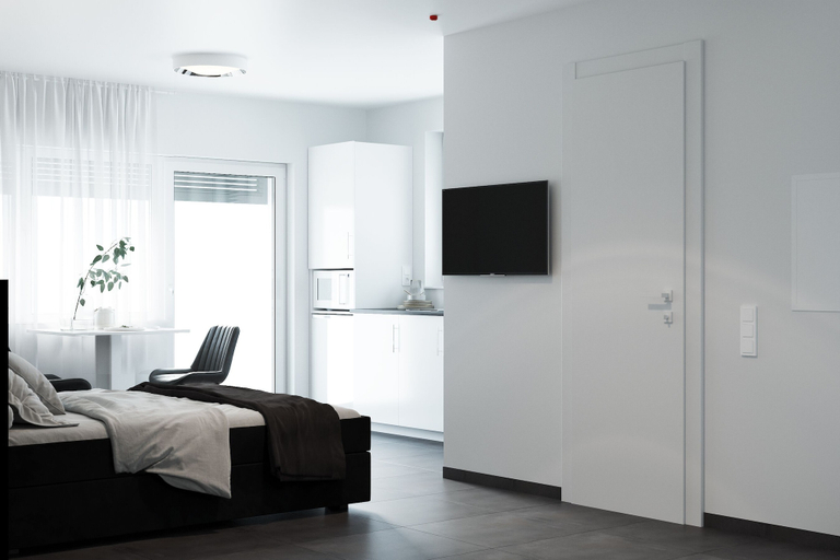 Bedroom 4, The Residences - Apartments Frankfurt, Offenbach am Main