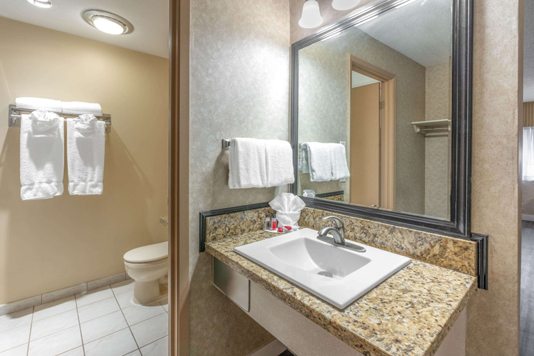 Bathroom 5, Ramada by Wyndham Coquitlam, Greater Vancouver
