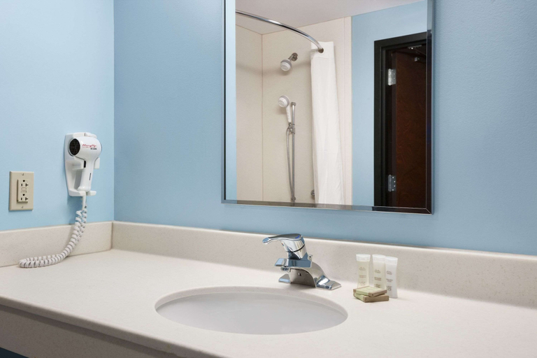 Bathroom 4, Super 8 by Wyndham Pennsville/Wilmington, Salem