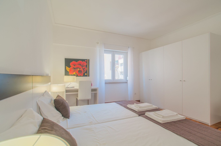 Bedroom 4, City Center Stylish Apartment, Lisbon