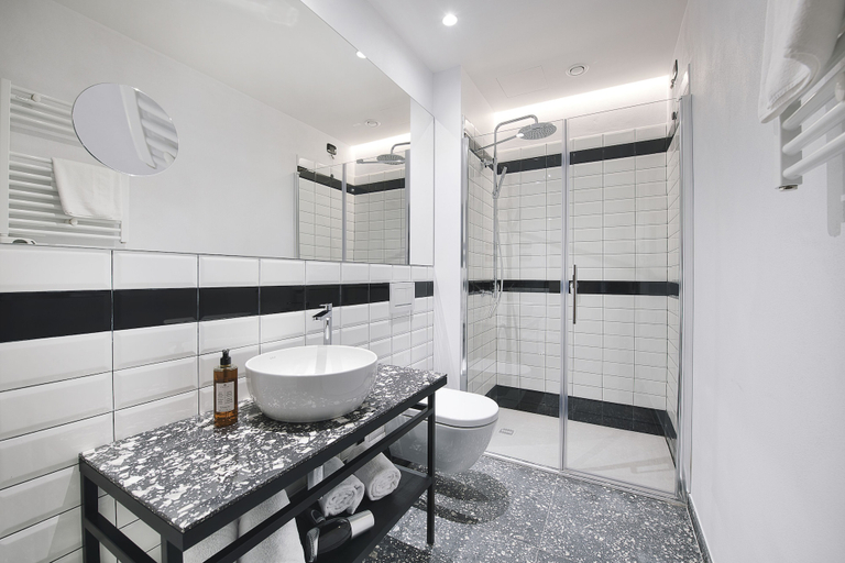 Bathroom 5, Stadt Hotel Citta, Bolzano