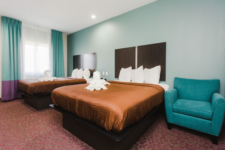 Bedroom 2, Express Inn - Spring, Houston