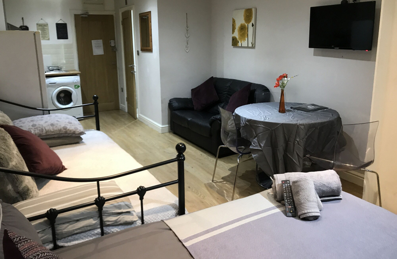 Bedroom 2, Cultural quarter apartments, Leicester