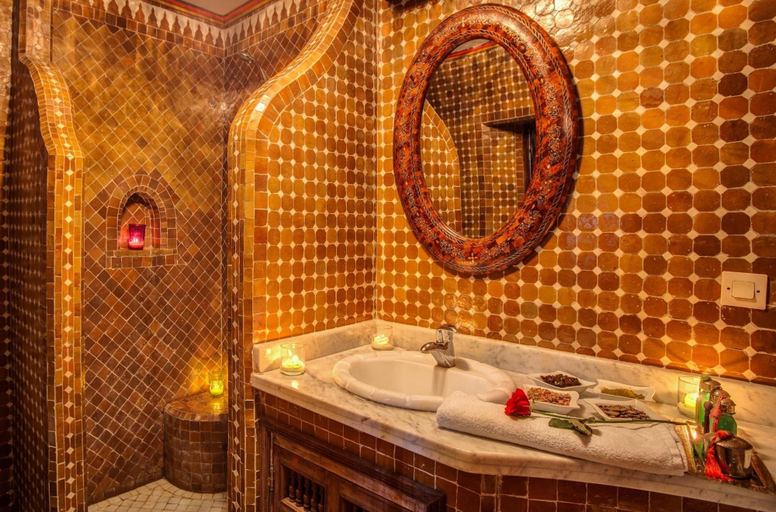 Bathroom, Riad La Maison Verte, Fès