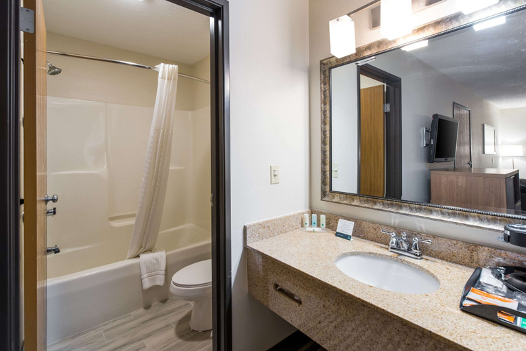 Bathroom 4, Quality Inn Michigan City South, LaPorte