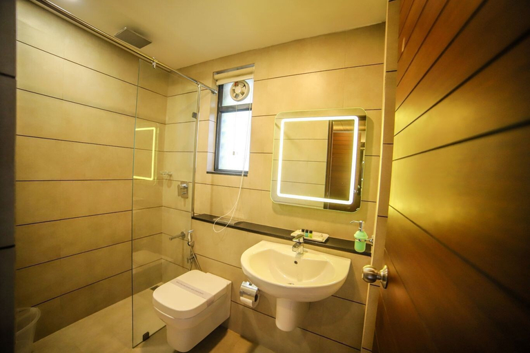 Bathroom 4, Hotel Villa Maryam, Kozhikode