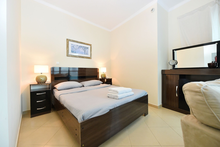 Bedroom 2, DJ - Bright spacious Studio in JLT, Dubai