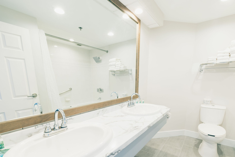 Bathroom 4, Loyalist Country Inn & Conference Centre, Prince
