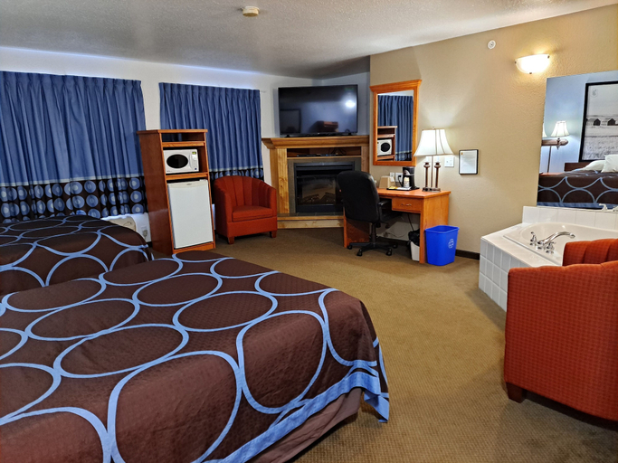 Bedroom 3, Super 8 by Wyndham Three Hills, Division No. 5