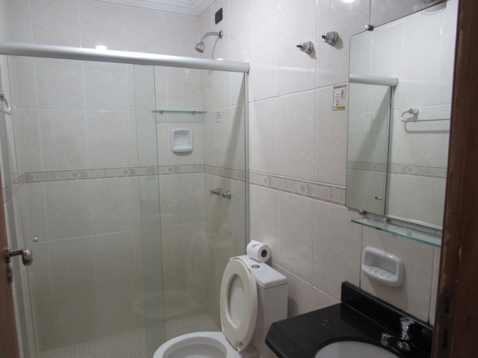 Bathroom 4, Hotel Pousada Iracemar - Piscina Aquecida, Guarujá