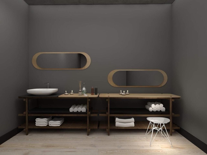 Bathroom 4, Quadrum Ski & Yoga Resort, Kazbegi