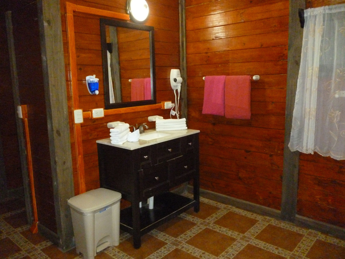 Bathroom 4, Blue River Resort & Hot Springs, Upala