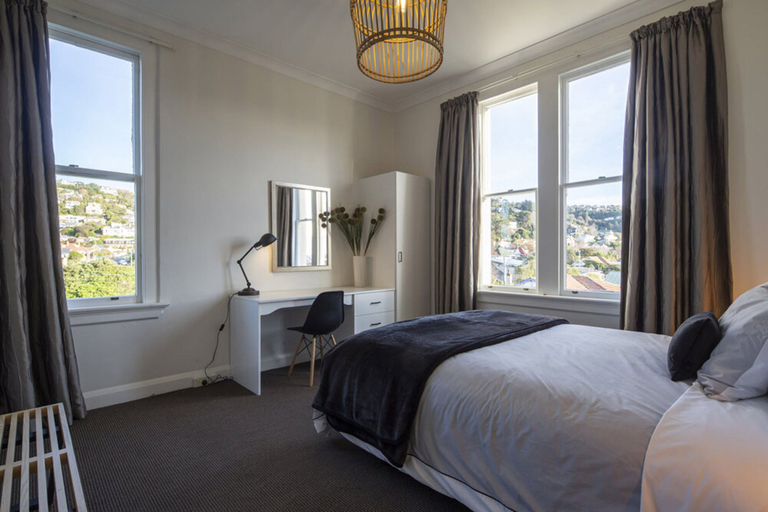 Bedroom 3, Majestic Mansions - Apartments at St Clair, Dunedin