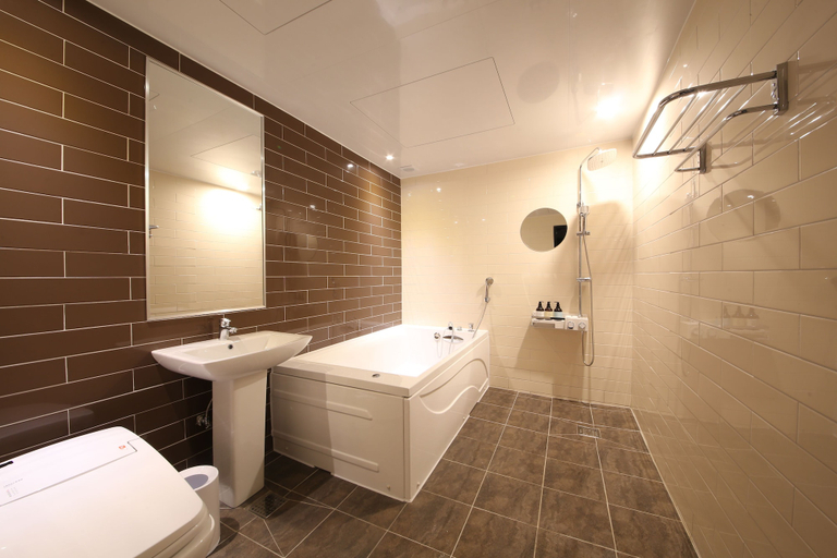 Bathroom 4, Gupo Station Almond Hotel, Gangseo