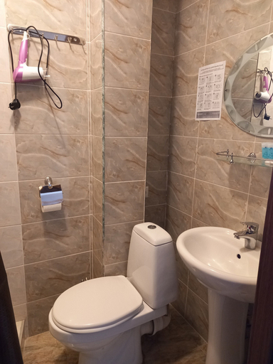 Bathroom 3, Hotel David, Tskaltubo
