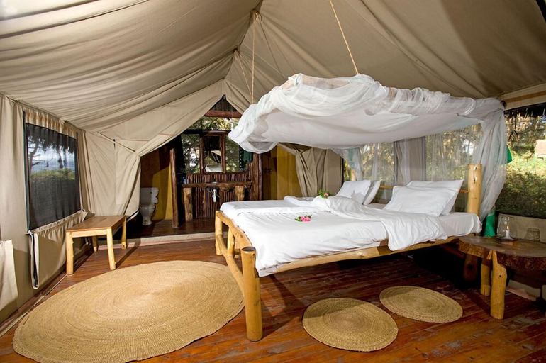 Bedroom 3, Migunga Tented Camp, Karatu