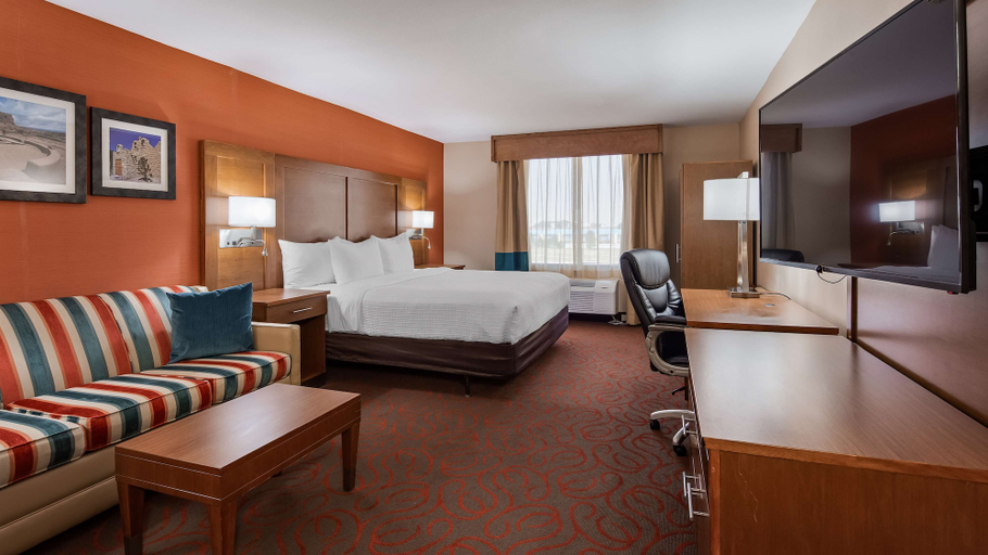 Bedroom 3, Best Western Cannon A.F.B., Curry