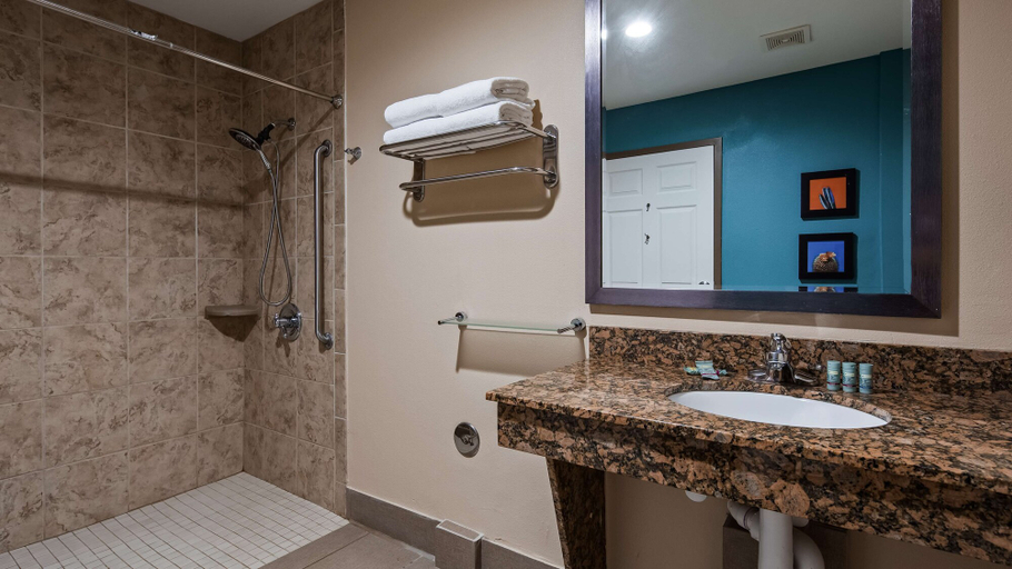 Bathroom 4, Best Western Cannon A.F.B., Curry