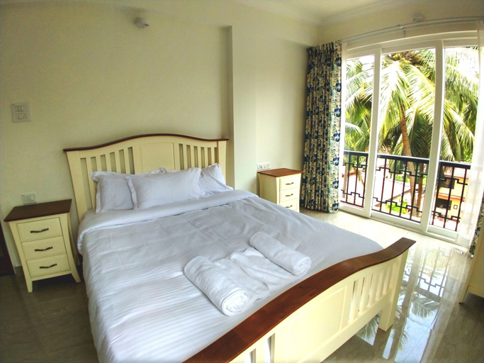 Bedroom 3, Bellagio Rezidencia | 1 BHK Service Apartment, North Goa