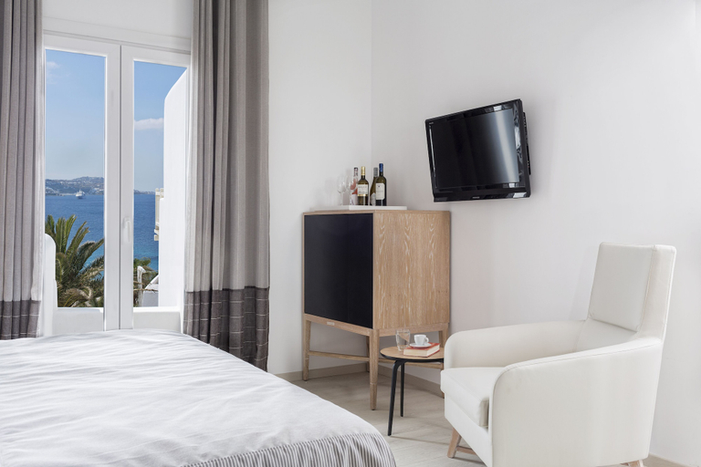 Bedroom 4, Mykonos Princess Hotel, South Aegean