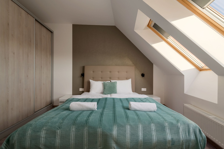 Bedroom 4, Fibula Residence Hotel & Wellness**** - Adults Only, Pécs