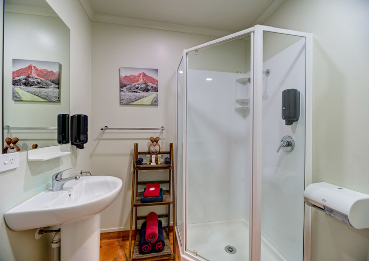 Bathroom 5, Silver Fern Lodge, Taupo