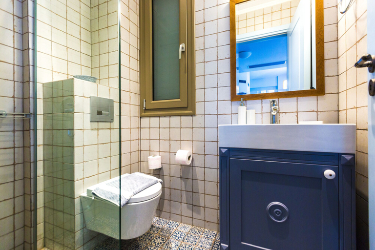 Bathroom 4, Philoxenia Villas, Crete