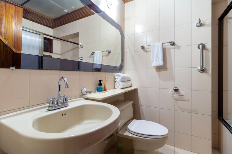 Bathroom 3, Hotel Campestre El Danubio, Cartago