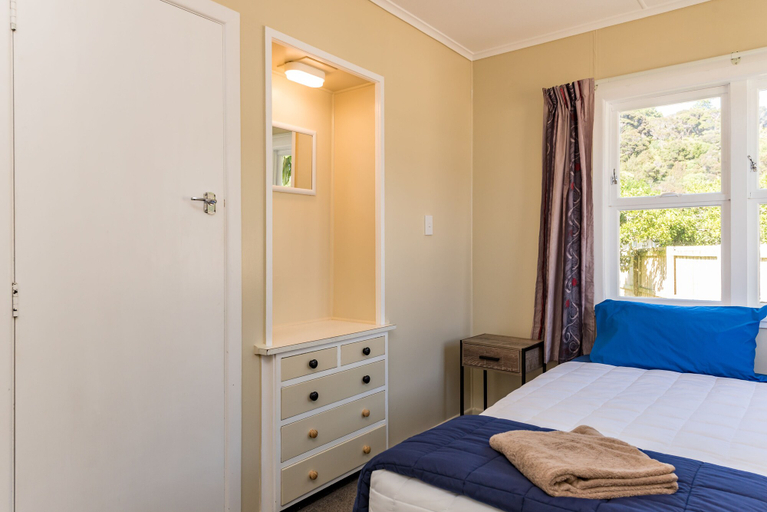 Bedroom 4, Waitangi Beach Bach 30A, Far North