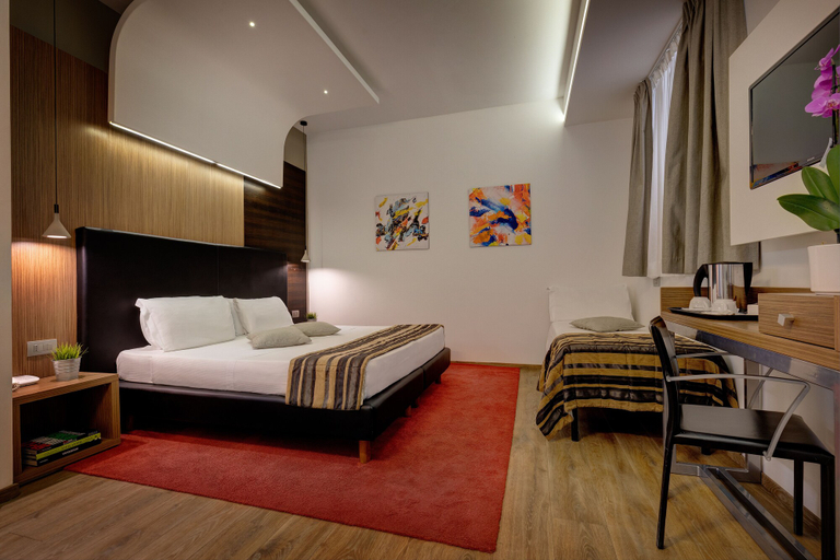Bedroom 3, Hotel Rinascimento, Rome