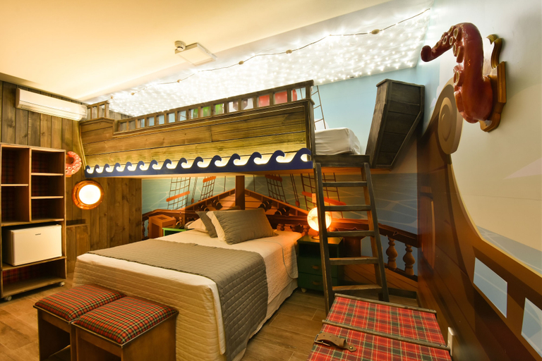 Bedroom 3, Hotel Bertoluci, Gramado