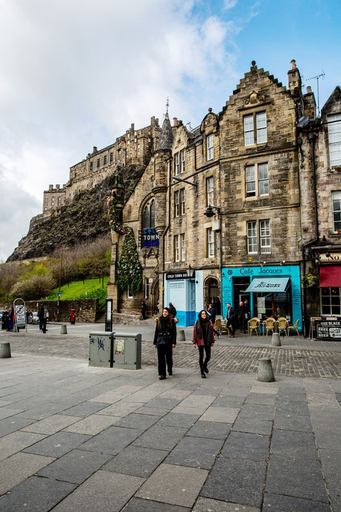 Exterior & Views 2, Grassmarket, Below Edinburgh Castle in Old Town, Edinburgh