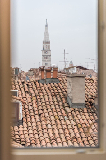 City view from property 2, L'Altana di Emilia Suite, Modena