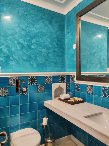 Bathroom 5, Laxmi Palace Heritage Boutique Hotel, Jaipur
