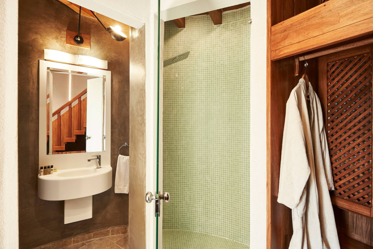 Bathroom 5, Bellevue On The Beach Suites, South Aegean