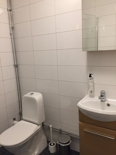 Bathroom 2, Vallabiten Apartments via Hotel Esplanad, Växjö