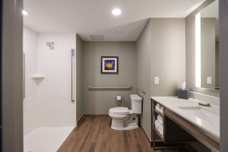 Bathroom 5, Hilton Garden Inn St. John's Newfoundland, Canada, Division No. 1