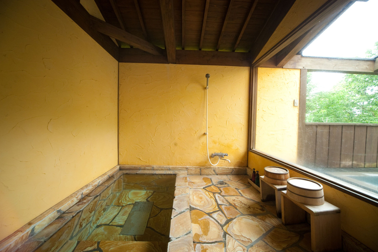 Bathroom 4, Shukubo Kawaseminoshou - The Kingfisher resort -, Taketa
