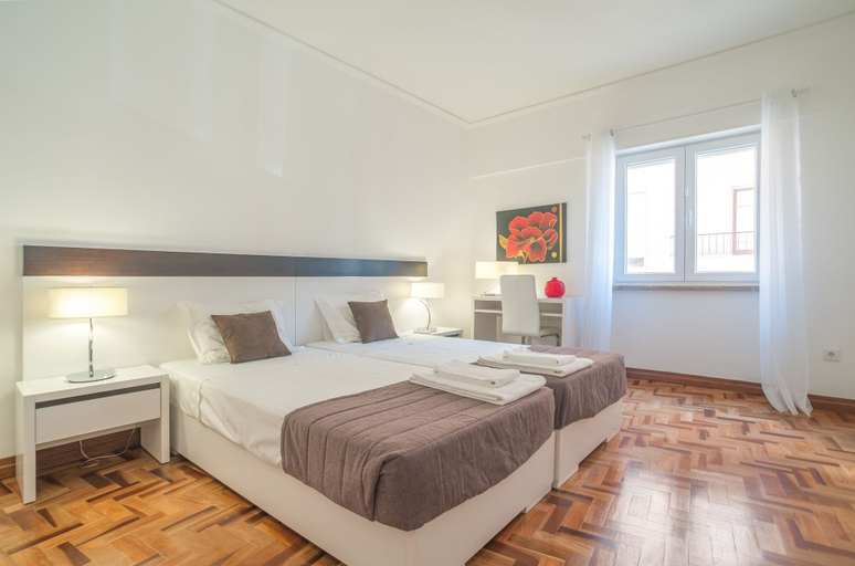 Bedroom 3, City Center Stylish Apartment, Lisbon