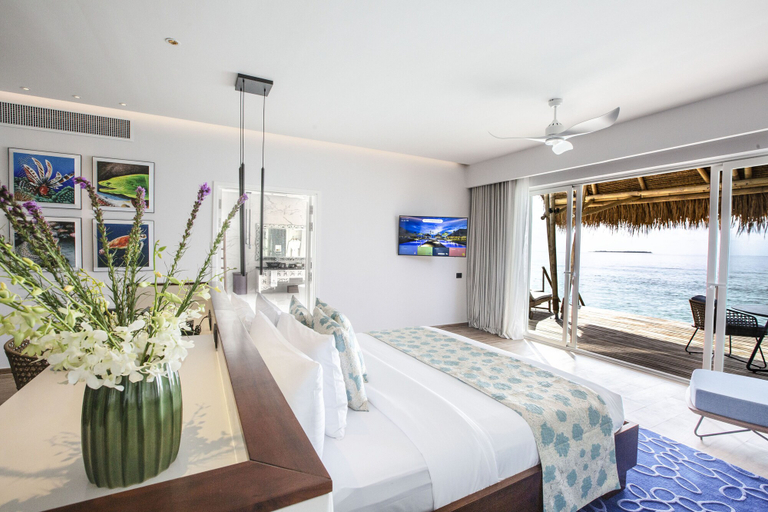Bedroom 3, Emerald Maldives Resort & Spa - All Inclusive, Raa Atoll