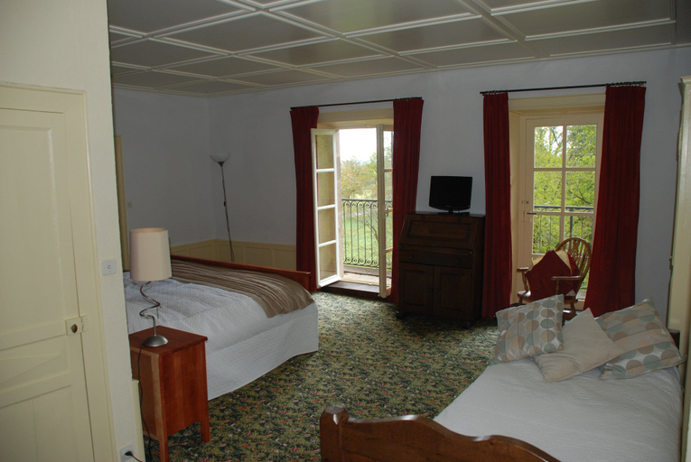 Bedroom 3, B&B Chateau Le Bois, Corrèze