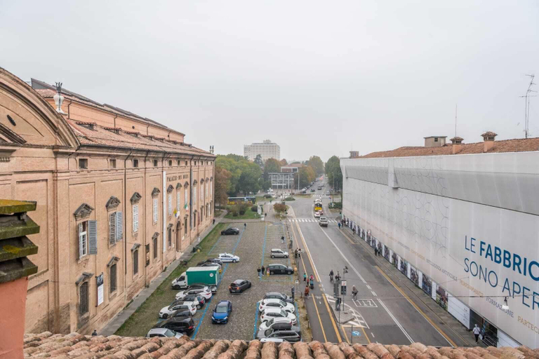 City view from property 3, L'Altana di Emilia Suite, Modena