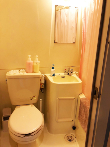 Bathroom 2, Ichijyo-IVY Bunk bed twin, Kyoto