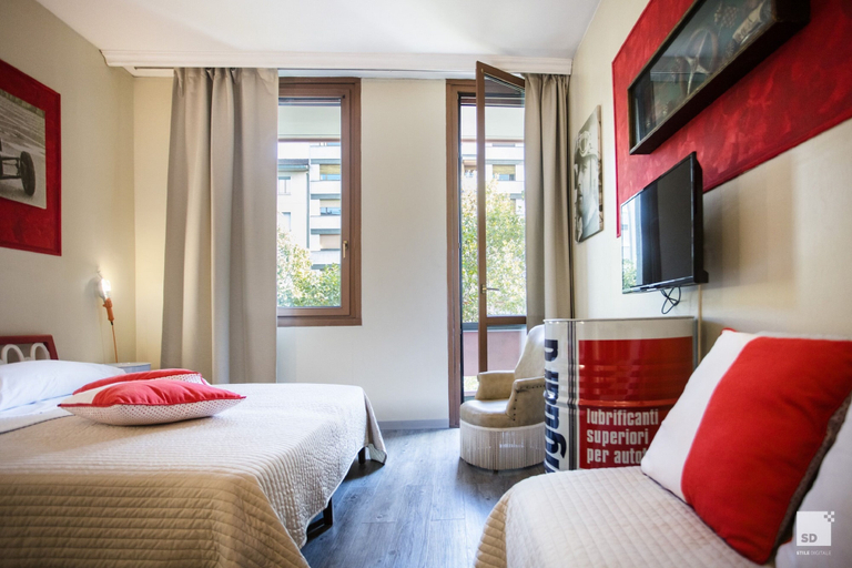 Bedroom 3, Admiral Hotel, Milano