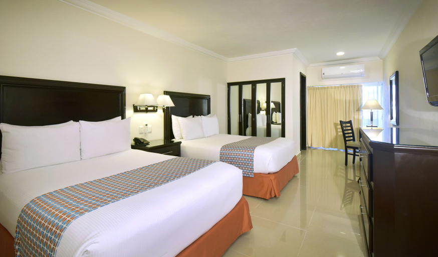 Bedroom 3, Hotel Bonampak, Benito Juárez