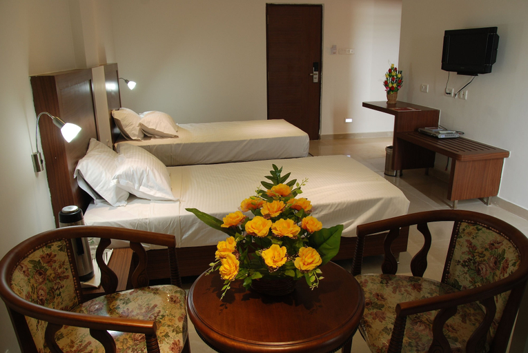 Bedroom 3, Hotel Milestonnez, Kancheepuram