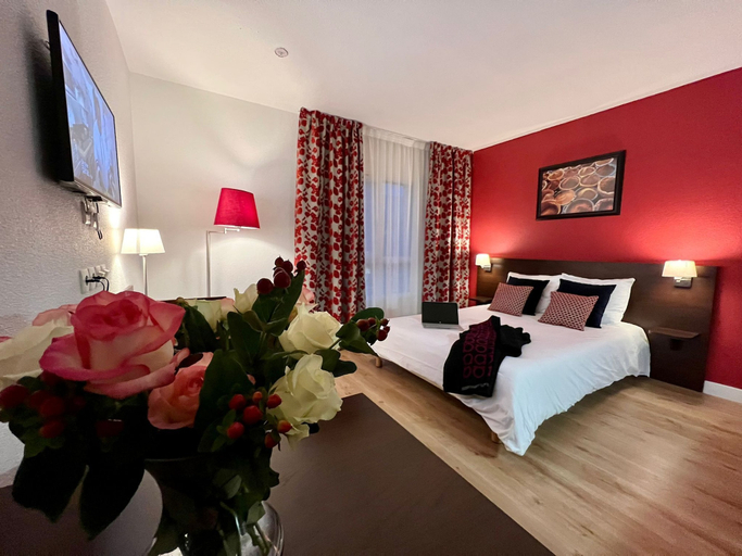 Bedroom 3, Appartéa Grenoble Alpexpo, Isère